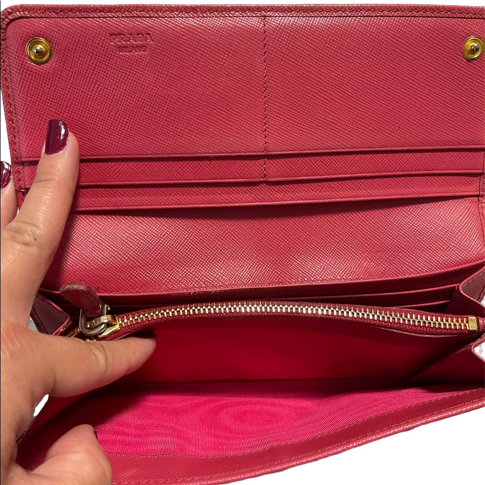 Authentic Prada Long Wallet - Picture 10 of 11